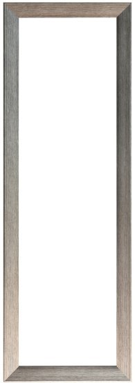 מראת תליה דגם אמי 140X40 ס''מ בעלת מסגרת בגוון כסף מוברש - Star Shop