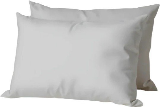 זוג ציפיות לכרית 100% כותנה 50x70 ס''מ קולקציית Ekko Cotton מבית Arige Gad - צבע אפור בהיר