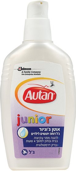 Autan - ג`ל דוחה יתושים לילדים - בנפח 100 מ''ל