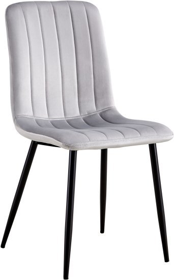 סט 4 כיסאות לפינת אוכל דגם Shahar מבית Ramos - צבע אפור בהיר