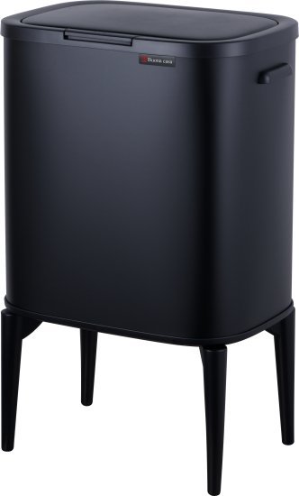 פח אשפה בנפח 33 ליטר דגם Calabria מבית Buona Casa - צבע שחור
