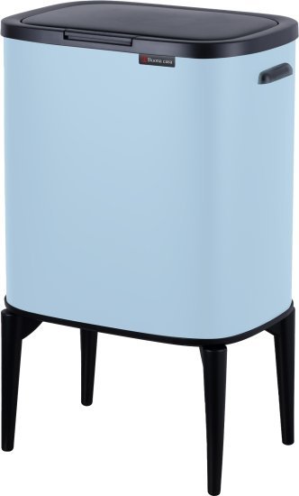 פח אשפה בנפח 33 ליטר דגם Calabria מבית Buona Casa - צבע תכלת רטרו