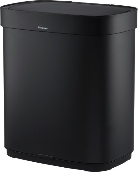 פח סנסור חכם 50 ליטר Buona Casa - שחור
