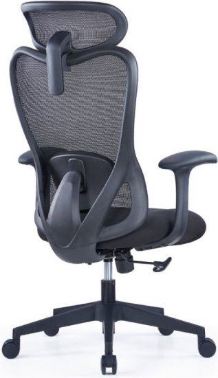 כיסא משרדי  דגם FULL EFFECT מבית Dr.Gav - צבע שחור