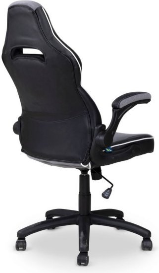 כיסא גיימינג דגם XP22 מבית Dr.Gav - צבע אפור / לבן