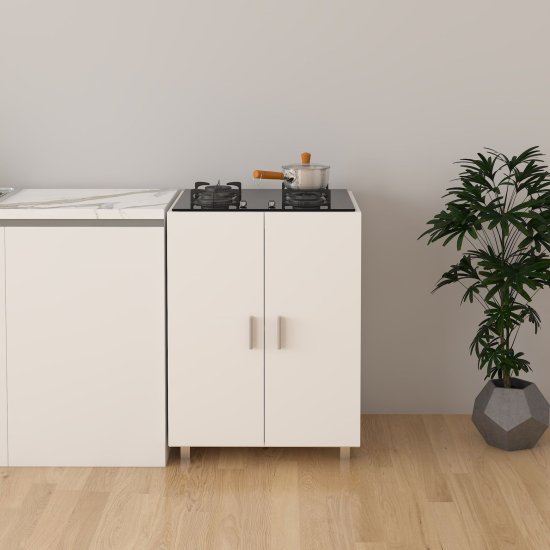 ארון שירות לכיריים דגם Dakton מבית StarShop - צבע לבן