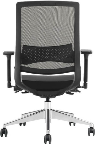 כיסא אורטופדי פרימיום ארגונומי מתכוונן עם תומך ראש דגם Maya מבית Ergotop - צבע שחור