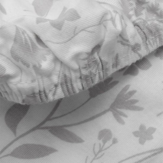 סדין ג'רסי 100% כותנה למיטה בגודל 160x200 ס''מ מבית Vardinon - אפור