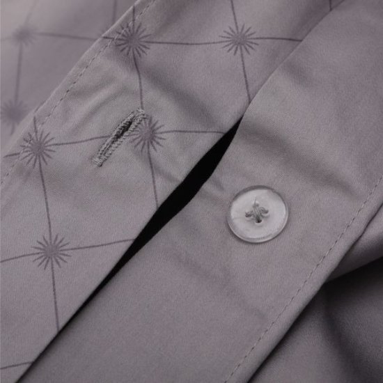 סדין סאטן 100% כותנה למיטה בגודל 160x200 ס''מ דגם Elegant מבית Vardinon - סגול ערפל