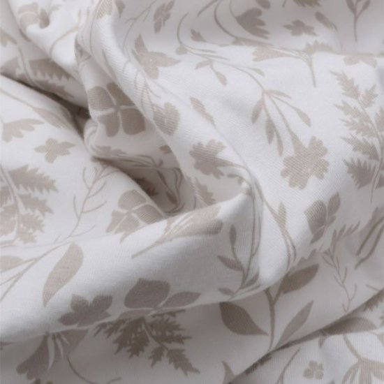 ציפה לשמיכת יחיד ג'רסי 100% כותנה 150x200 ס''מ מבית Vardinon - בז'