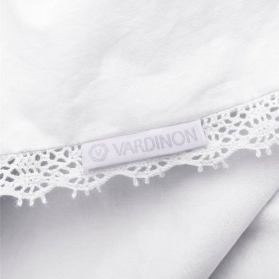 סדין פרקל 100% כותנה למיטה בגודל 160x200 ס''מ מבית Vardinon - לבן