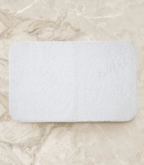 שטיחון לאמבטיה 50x80 ס''מ דגם Alon מבית Homestyle - לבן