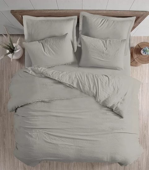 ציפה לשמיכת יחיד 100% כותנה 150x200 ס''מ סדרת Mix And Match מבית Homestyle - בז'