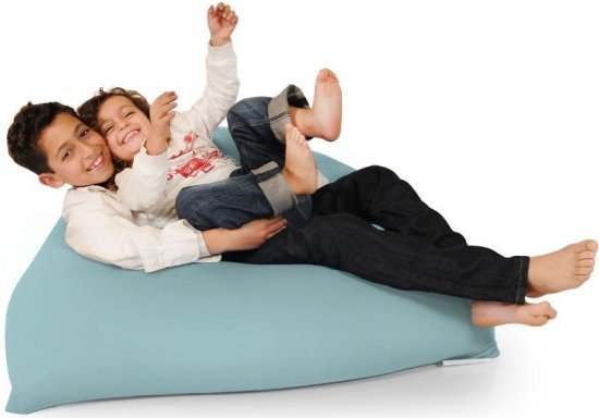 יוגיפוף פירמידה 85x110 ס''מ מבית מילגה - צבע תכלת ירקרק