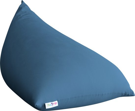 יוגיפוף פירמידה 85x130 XL ס''מ מבית מילגה - צבע כחול ג'ינס