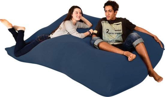 יוגיפוף דאבל 160x180 ס''מ מבית מילגה - צבע כחול ג'ינס