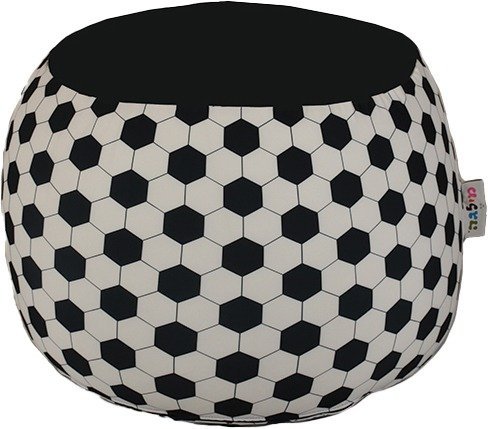 פופי עגול 60 ס''מ מבית מילגה - כדורגל