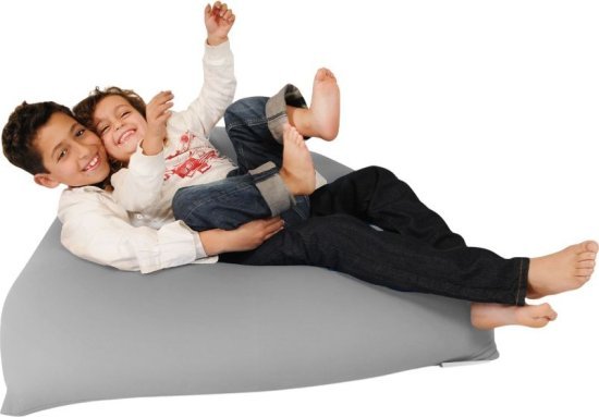 יוגיפוף פירמידה 85x110 ס''מ מבית מילגה - צבע אפור בהיר