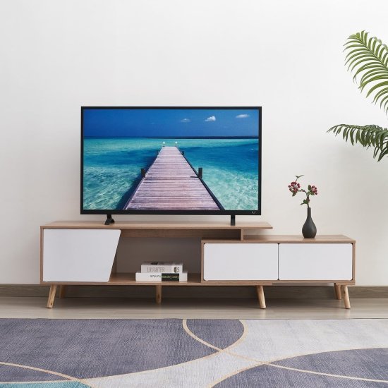 מזנון טלוויזיה דגם Summit מבית Bradex - צבע אורן