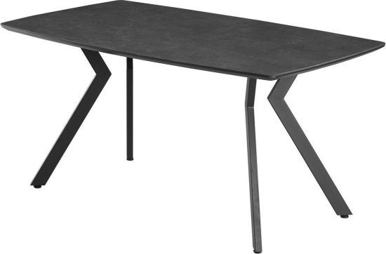 שולחן אוכל קרמיקה דגם Jenson מבית Bradex - צבע שחור