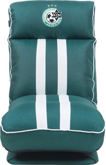 ספת רצפה מתכוננת מבד דגם GPDRC-FS-HAIFA מבית Dragon - צבע ירוק במיתוג מכבי חיפה