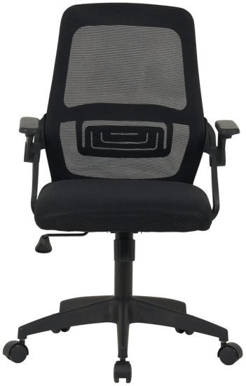 כיסא מחשב משרדי עם ידיות מתכווננות מבית Step Up - דגם 7014 - צבע שחור