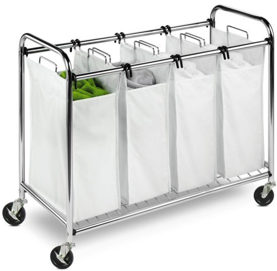 סל כביסה 4 תאים נירוסטה Honey Can Do