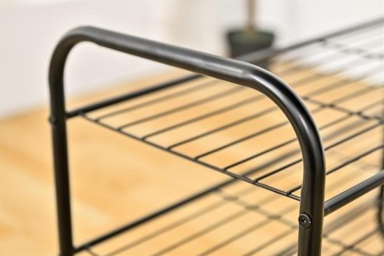 מתקן נעליים 3 קומות מעוצב ממתכת Honey Can Do Over The Door