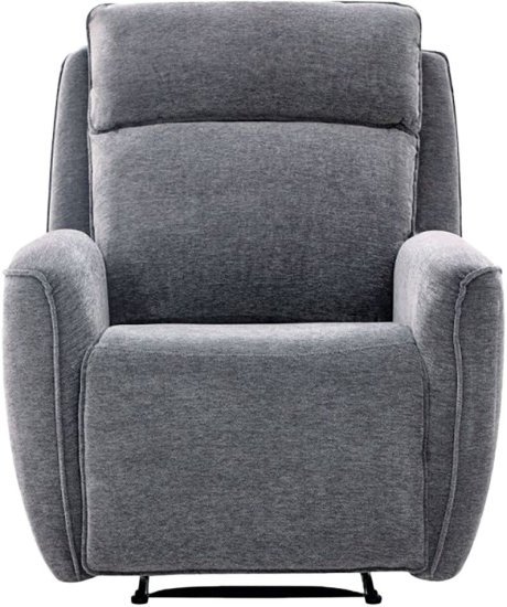 כורסת טלוויזיה מבד דגם RIMINI מבית Dr.Gav - צבע אפור כהה