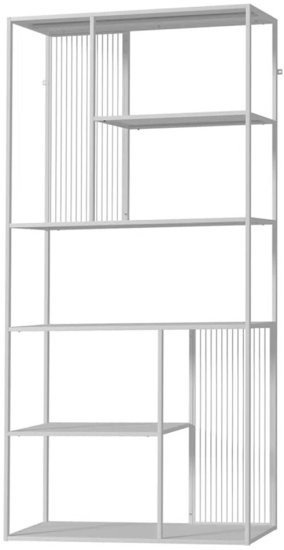 כוורת מתכת מעוצבת דגם BS207 מבית Step Up - צבע לבן