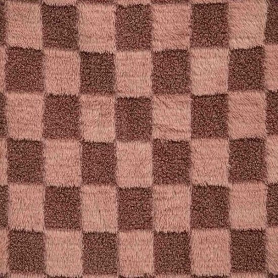 שמיכת חורף מיקרופייבר זוגית 200x220 ס''מ דגם Iglo מבית Vardinon - צבע חום / ורוד