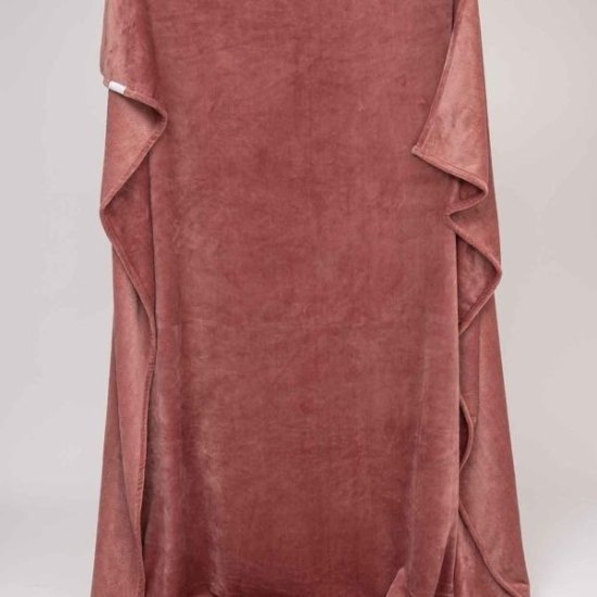 שמיכת חורף מיקרופייבר זוגית 200x220 ס''מ דגם Raven מבית Vardinon - צבע פטל