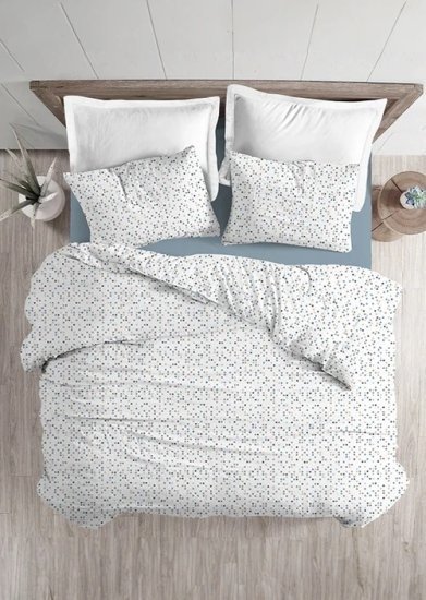 סט מצעים ג'רסי 100% כותנה 160x200 ס''מ דגם פורטו מבית Homestyle