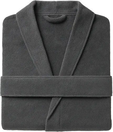 חלוקי רחצה 100% כותנה מידה S מבית Arige Gad - צבע אפור כהה