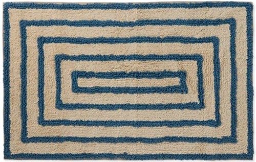 שטיחון לאמבטיה 50x80 ס''מ דגם אורי מבית Homestyle - צבע כחול