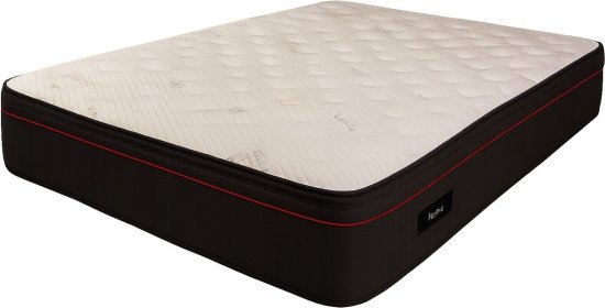 מזרן קפיצים משולב ויסקו למיטה זוגית King Comfort Velvet בגודל 200x200 ס''מ