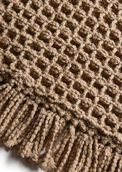 שטיח לרצפה 50x80 ס''מ דגם וואפל מבית Homestyle - צבע בז'