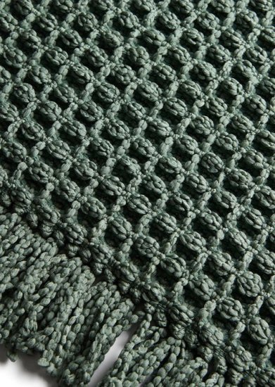 שטיח לרצפה 50x80 ס''מ דגם וואפל מבית Homestyle - צבע ירוק