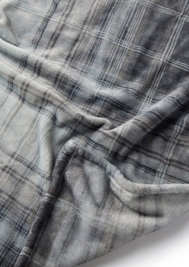 כרבולית מיקרופלנל 127x152 ס''מ דגם אנה מבית Homestyle - צבע שחור