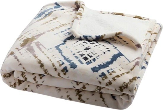 שמיכת חורף זוגית מיקרופלנל 220x200 ס''מ דגם אליס מבית Homestyle