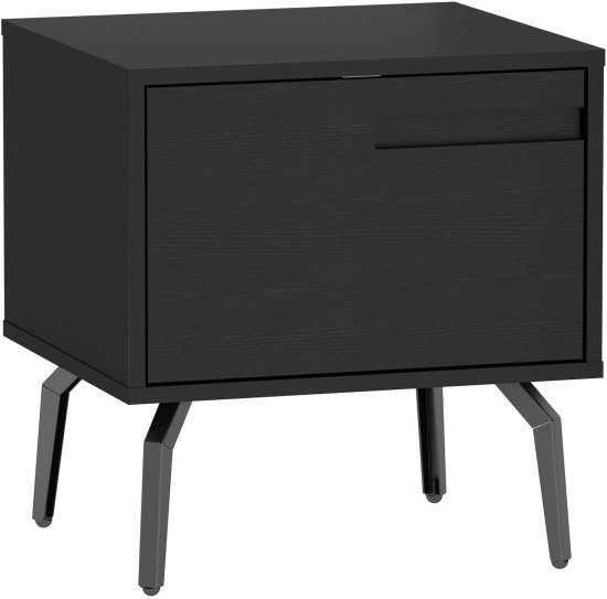 שידת לילה מעוצבת דגם NS3289 מבית Step Up - צבע שחור