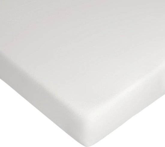 סדין לול עשוי 100% כותנה מבית Lorens - צבע לבן