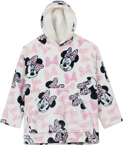 פונצ’ו פרוותי לחורף 100% פוליאסטר גילאים 4-6 מבית Homestyle - מיני מאוס