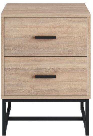 שידת לילה דגם רום מבית Ramos - צבע אורן בהיר