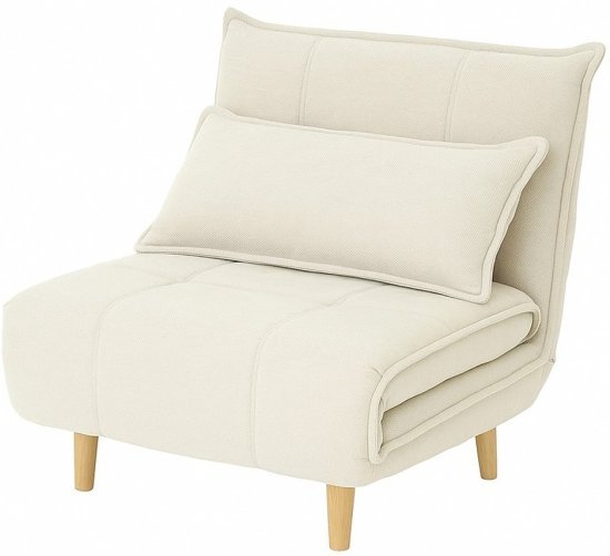 כורסא נפתחת למיטת יחיד דגם Doris מבית Bradex - צבע בז'