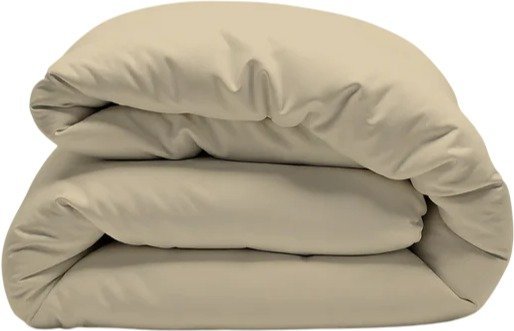 ציפה לשמיכת יחיד 100% כותנה 150x200 ס''מ קולקציית Ekko Cotton מבית Arige Gad - צבע מוקה