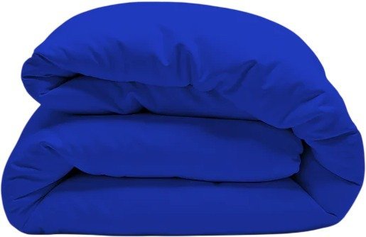 ציפה לשמיכת יחיד 100% כותנה 150x200 ס''מ קולקציית Ekko Cotton מבית Arige Gad - צבע כחול