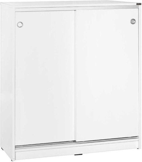 ארון שירות 4 מדפים עם דלתות הזזה דגם Jace מבית Homax - צבע לבן