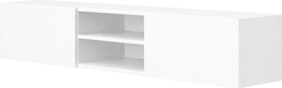 מזנון טלוויזיה צף ברוחב 180 ס''מ דגם Itay מבית Tudo Design - צבע לבן