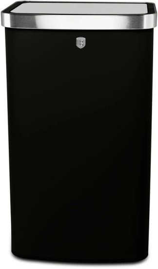 פח חכם עם חיישן תנועה 60 ליטר Berlinger Haus BH9795 - צבע שחור מט